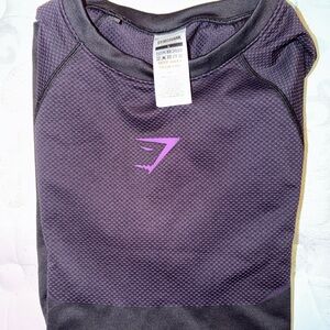 Gymshark V5 Purple Onyx T- Shirt Large NEW